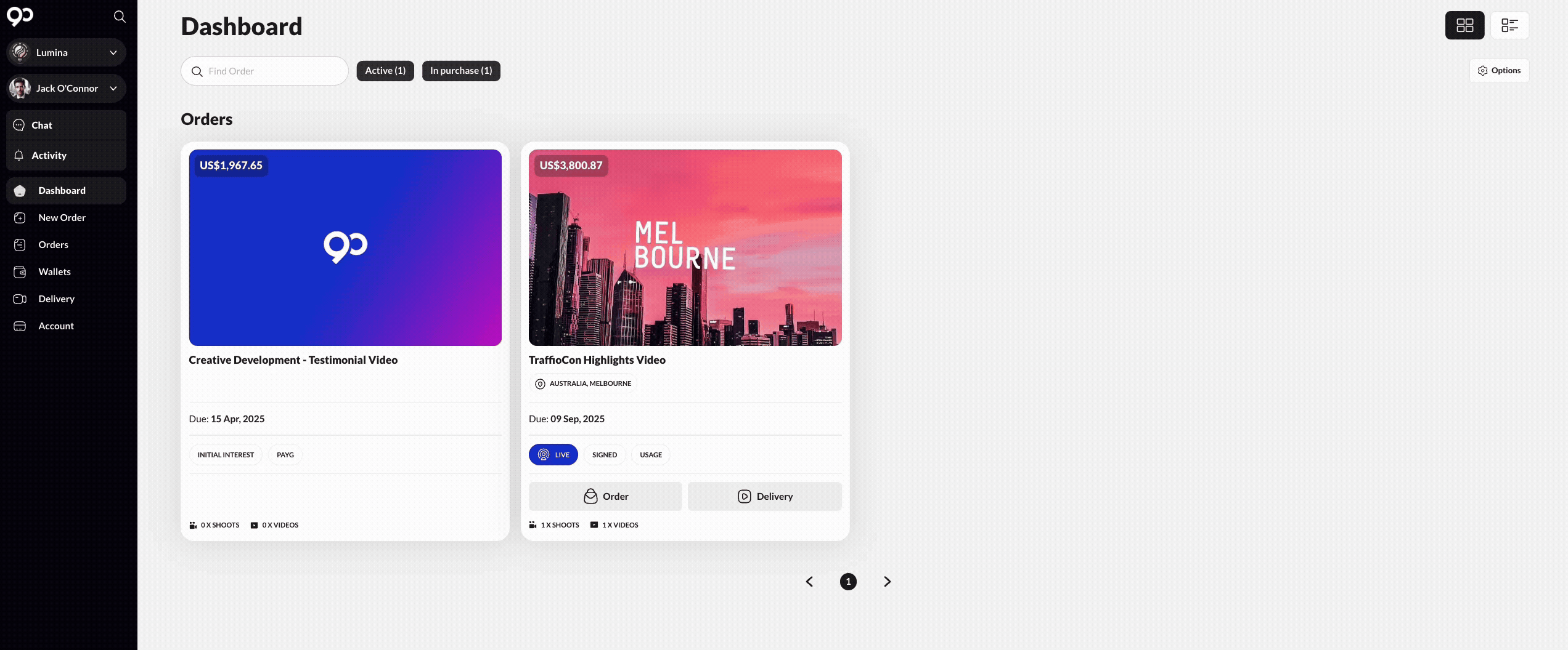 Adobe Express - Brand selection